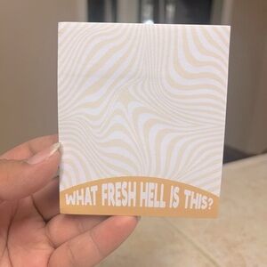 New! Adult note pads ( Pick one)